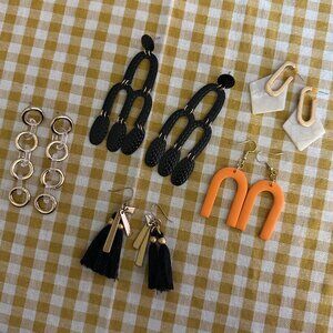Assorted Costume Jewelry - Earrings
